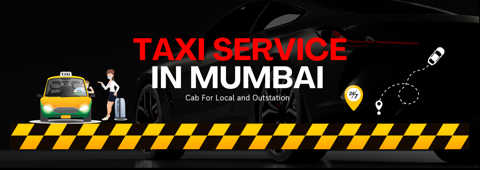 Taxi service in Mumbai for local and outstation.